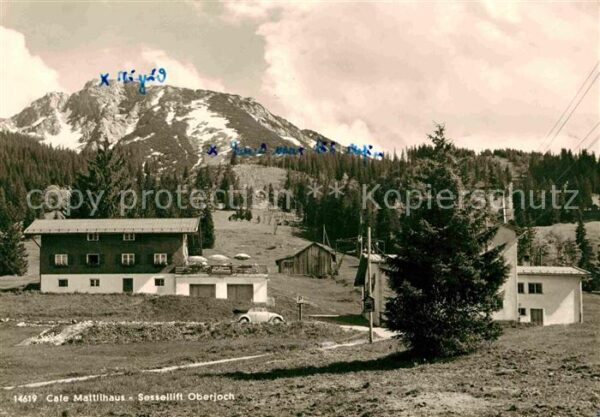 Oberjoch Cafe Mattlihaus am Iseler Allgäuer Alpe
