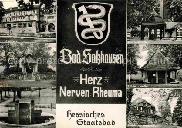 Bad Salzhausen Hessisches Staatsbad Kurhaus Konzerthal