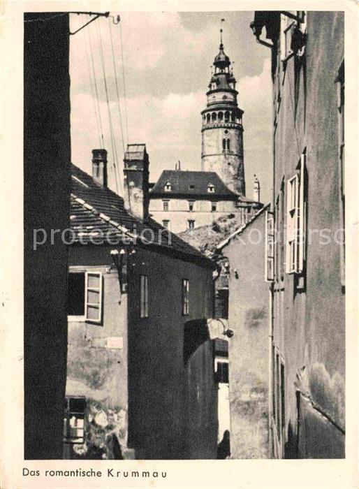 Krummau Suedboehmen Altstadt Jahrweiser Schönes Sudetenland