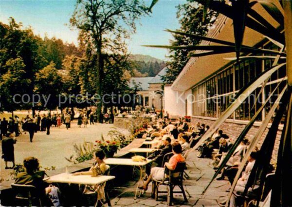 Bad Wildungen Parkcafe und Wandelhalle