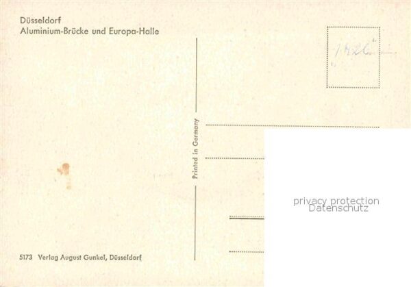 Duesseldorf Aluminium Brücke und Europahalle – Bild 2
