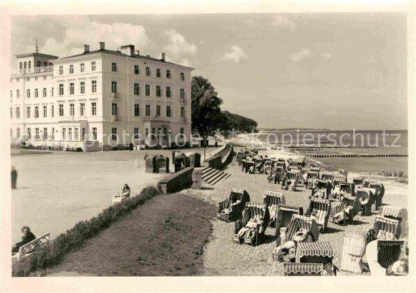 Heiligendamm Ostseebad FDGB Genesungsheim und Sanatorium Stran