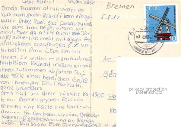 Bremen Rehbrunnen und Mühle am Wall – Bild 2