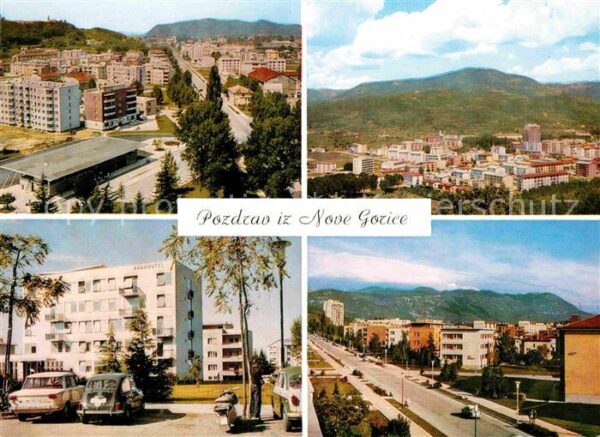 Nova Gorica Stadtansichten Hotel Berge