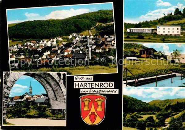 Hartenrod Gladenbach Panorama Schelderwald Brückenbogen Wass