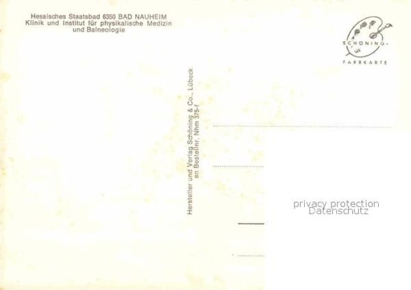 Bad Nauheim Klinik Institut für physikalische Mediz – Bild 2