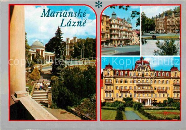 Marianske Lazne Rudolfbrunnen Kurhaus Sanatorium
