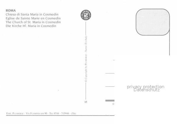 Roma Rom Chiesa di Santa Maria in Cosmedin vedut – Bild 2
