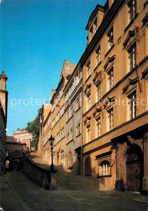 Praha Prahy Prague Mala Strana Nove zamecke schody Neue Sc
