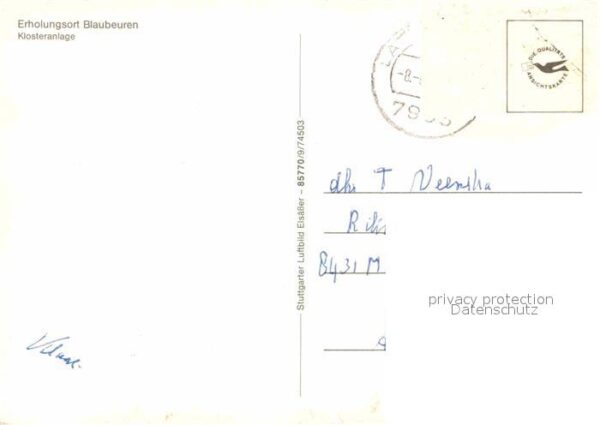 Blaubeuren Klosteranlage Fliegeraufnahme – Bild 2