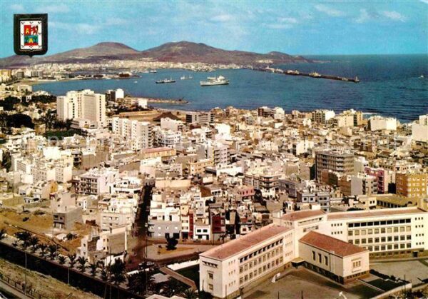 Las Palmas Gran Canaria Vista general del puerto