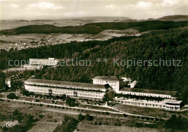 Hoexter Weser Weserbergland Klinik Fliegeraufnahme