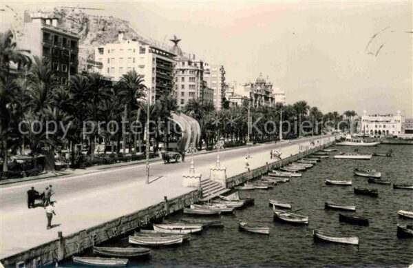 Alicante Puerto y Explanada de Espana