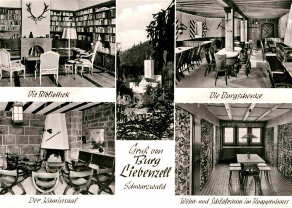 Liebenzell Bad Burg Liebenzell Bibliothek Burgschenke