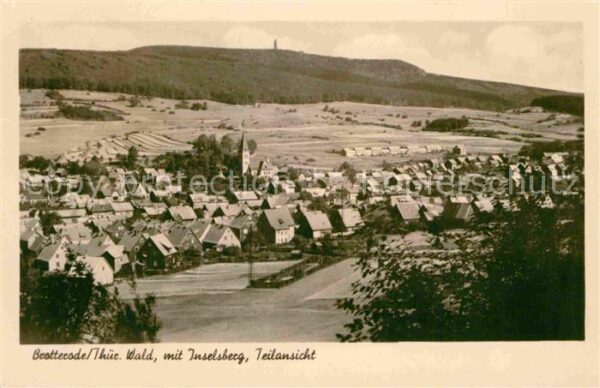 Brotterode Inselsberg Teilansicht