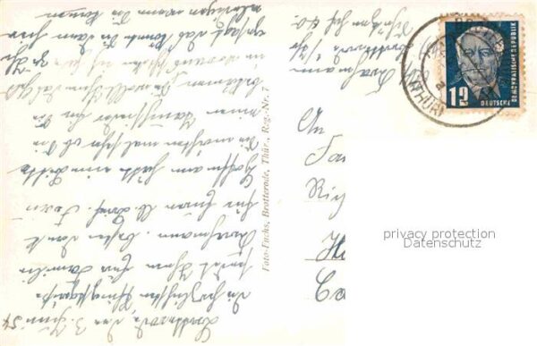 Brotterode Inselsberg Teilansicht – Bild 2