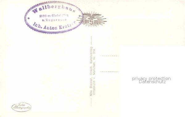 Tegernsee Blick vom Wallberg ins Tal – Bild 2