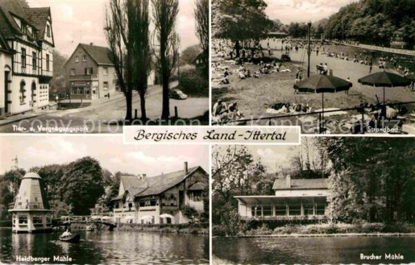 Wald Solingen Strandbad Tier- und Vergnügungspark Bru