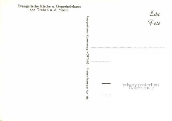 Traben-Trarbach Evangelische Kirche Gemeindehaus – Bild 2