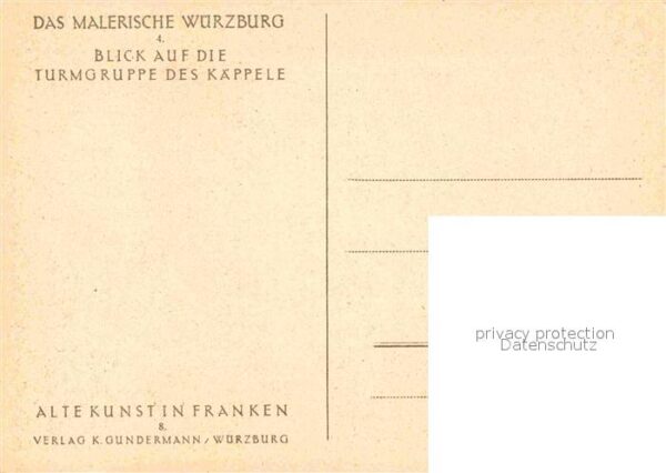 Wuerzburg Turmgruppe des Käppele – Bild 2