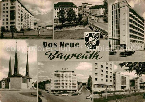 Bayreuth Hochhaus Kirche BASF-Gebäude