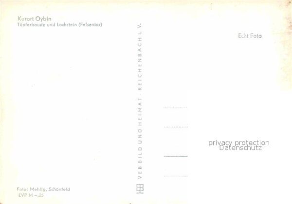 Oybin Töpferbaude Lochstein – Bild 2