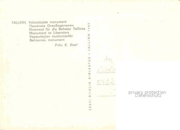 Tallinn Ehrenmal für die Befreier Tallinns – Bild 2