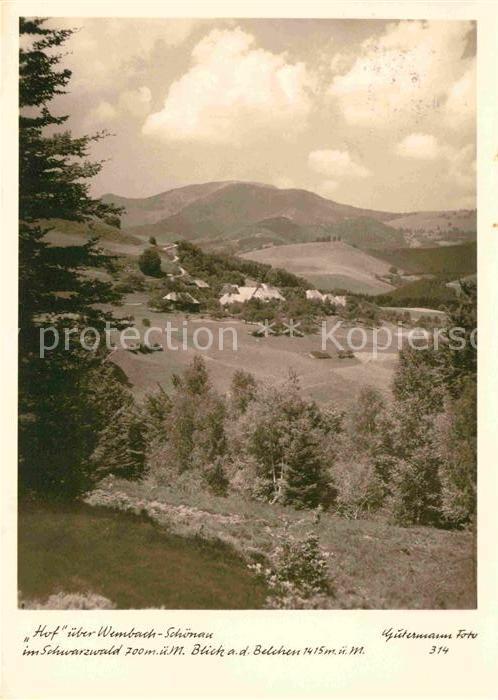 Wembach Schwarzwald Belchen