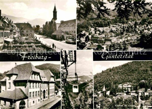 Guenterstal Freiburg Klosterplatz Schule Kloste Sankt Lioba