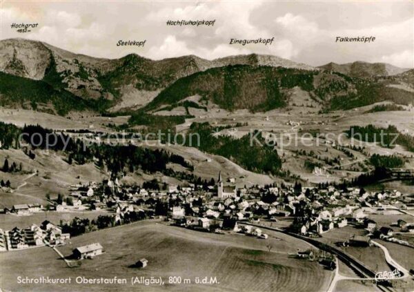 Oberstaufen Fliegeraufnahme