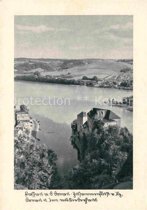 Passau Zusammenfluss