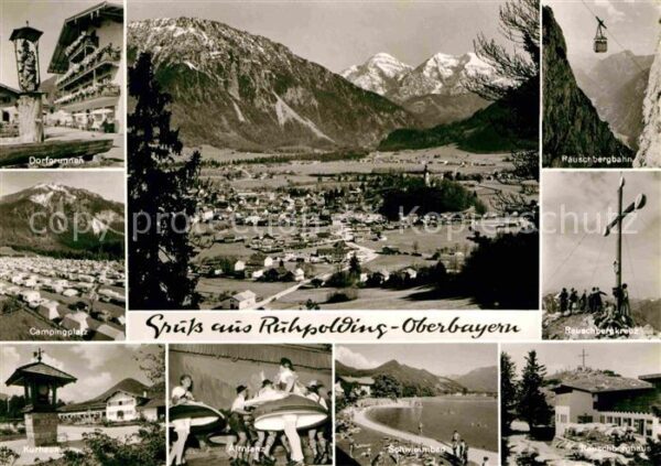 Ruhpolding Rauschbergbahn Campingplatz Schwimmbad