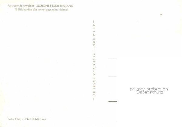 Sudetenland Region Panorama Jauering – Bild 2