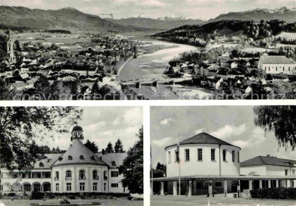 Bad Toelz Kurhaus Wandelhalle Panorama