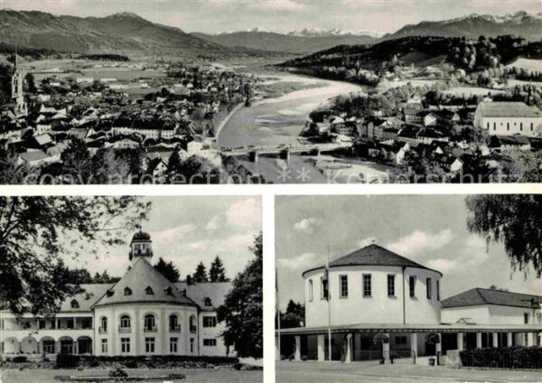 Bad Toelz Kurhaus Wandelhalle Panorama