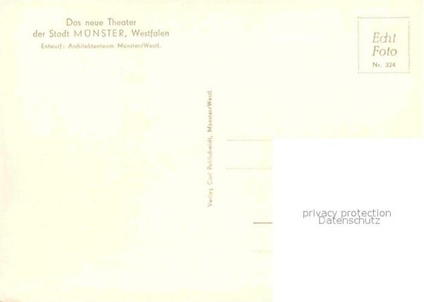 Muenster Westfalen Das neue Theater – Bild 2