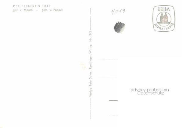 Reutlingen BW Teilansicht – Bild 2