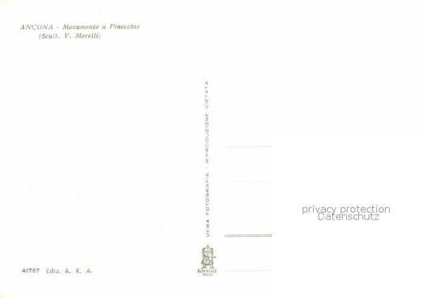 Ancona Marche Pinocchio Denkmal – Bild 2