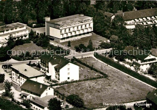 Bad Krozingen Fliegeraufnahme Kurviertel