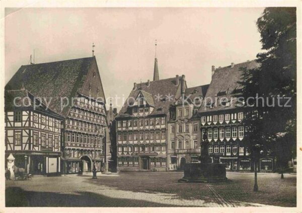 Hildesheim Marktplatz Knochenhaueramtshaus