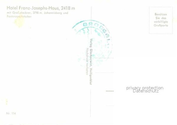Grossglockner Hotel Franz Josephs Haus – Bild 2