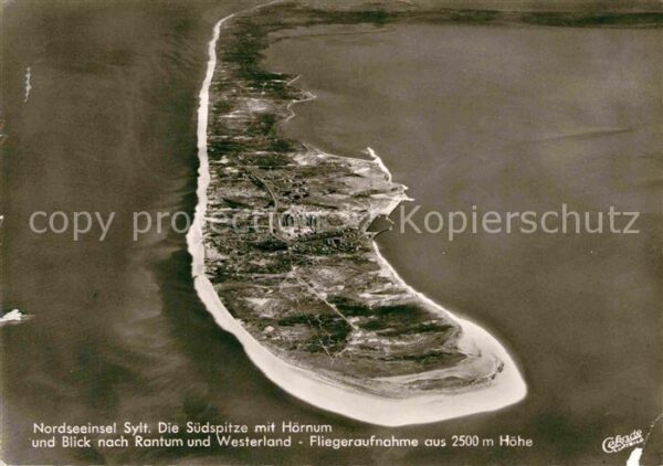 Sylt Fliegeraufnahme