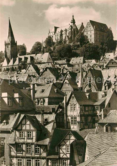 Marburg Lahn Universitätsstrasse zum Schloss Marienk