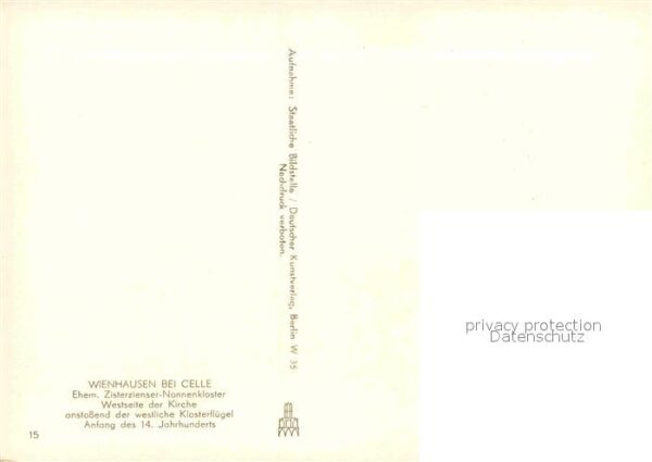 Wienhausen Westseite der Kirche – Bild 2