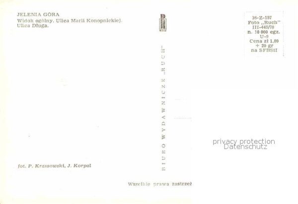 Jelenia Gora Hirschberg Schlesien Fliegeraufnahme Stadttor Kirche – Bild 2