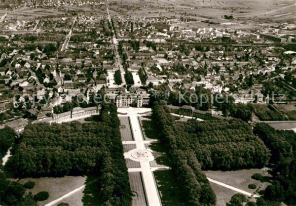 Schwetzingen Fliegeraufnahme