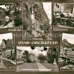 Idar-Oberstein Weiherschleife Felsenkirche Achatschlei