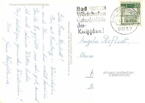 Bad Woerishofen Wassertretplatz Waldsee Kurhaus – Bild 2