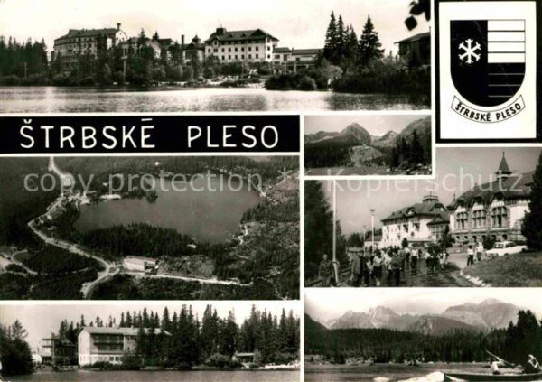 Strbske Pleso Fliegeraufnahme
