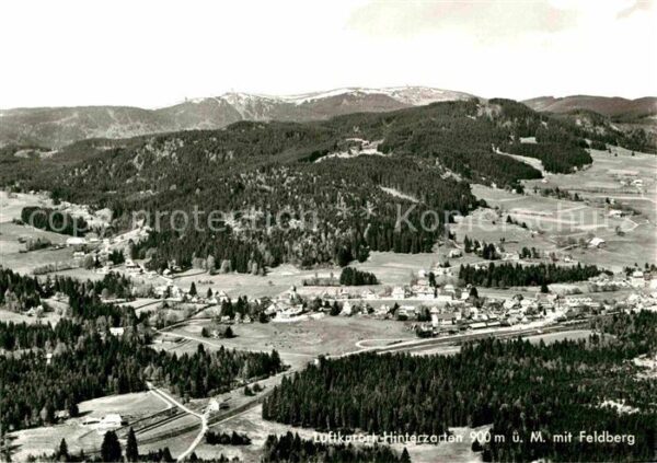Hinterzarten Feldberg Fliegeraufnahme
